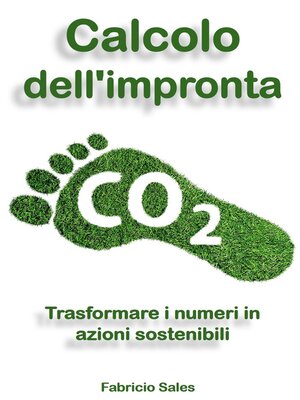 cover image of Calcolo dell'impronta di carbonio